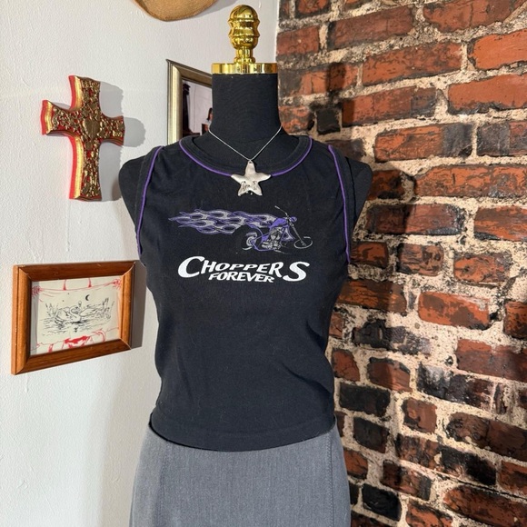 Vintage Tops - Y2K Choppers Tank